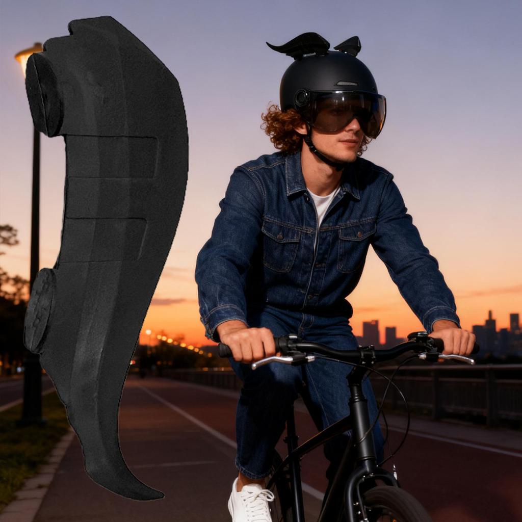 Helmet Accessories For Women 2 Pieces Motorbike Decorations Cool Motorcycle Helmet Horns For Skiing Scooter Outdoor Riding Road