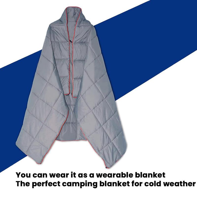 Winter Down Camping Quilt Indoor Outdoor Activity Camping Blanket Packable Camping Quilt Lightweight Thermal Down Blanket For Travel Hiking