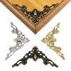 24Pcs Box Corner Creative Metal Decorative Corner Edge Protectors Corner Brackets For Books Photo Frames Jewelry Boxes Hardware