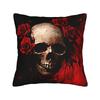 Pillow Cover Edgy Skull Rose Morden Pillow Case For Sofa Bedroom Home Decor Pillowcases