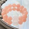 14Mm High Quality Natural Madagascar Powder White Ghost Bracelet