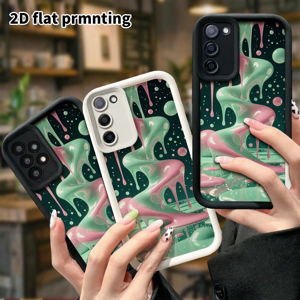Phone Case: 2D Flat Samsung Galaxy A34 A35 M05 M06 S20 S22 S21 FE Plus 5G Tiered Protective Case, Trendy and Cute, Christmas and Halloween Gift