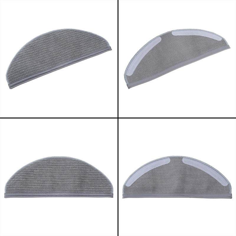 10 PCS Mop Cloths Sweeping Robot Mop Cloth Sweeping Robot Replacement Cloths Fiber Mopping Pads Set for RoboVac X8