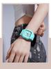 Unisex Luminous Square Quartz Wristwatch with Calendar