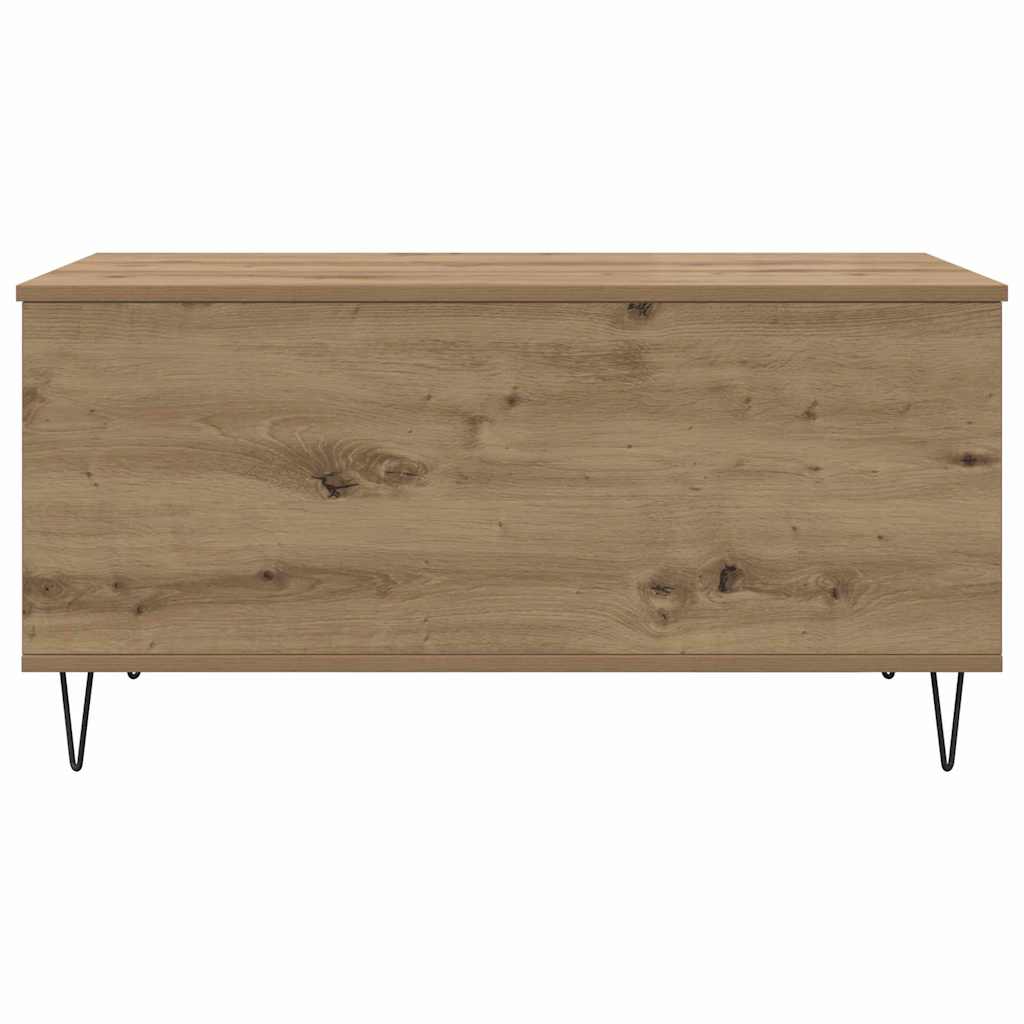 Coffee Table Artisan Oak 90 X 44.5 X 45 Cm Wood Based Material
