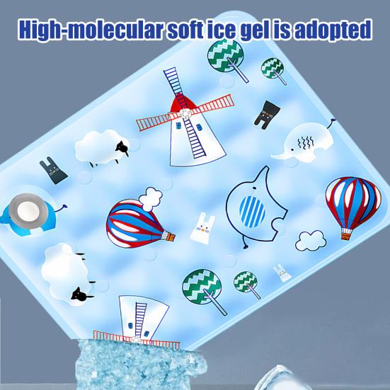 Dog Cooling Mat Water Inject Pet Cool Pad Summer Self Cooling Blanket for Small Medium Dogs Cats Indoor Outdoor Use