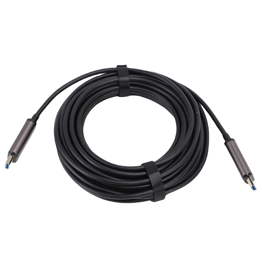 Fiber Optic HD Cable 32.8ft Unidirectional 48Gbps Ultra High Speed Fiber Optic HD Cord Supports 8K 6
