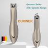 Stainless Steel Nail Clippers Nail Trimmer Pedicure ScissorAnti Splash Fingernail Cutter Manicure Tools Bionics Design