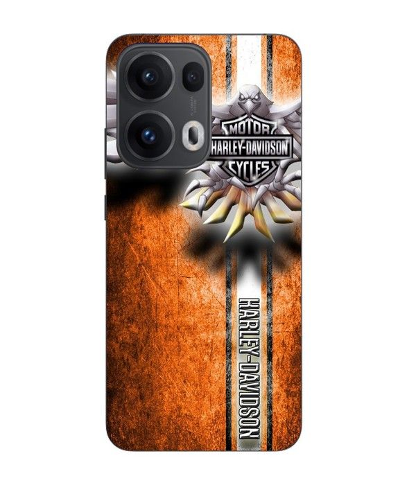 Maniacase Case For Oppo Reno 13 Pro 5G Harley Davidson Motor Eagle