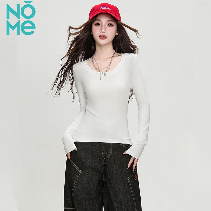 NOME Brushed Ribbed Long Sleeve T-Shirt L