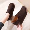 Elegant Mother Shoes Fashion Women Platform Shoes Genuine Leather Walking Loafers 5cm High Wedge Heels Shoes