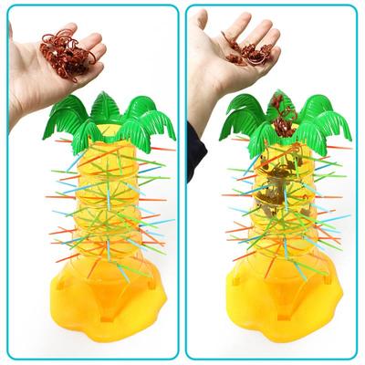 Table Game Toy for Family Party Multiplayer Tabletop Game Monkey Climbing Tree Toy Parent-Child Early Learning Educational