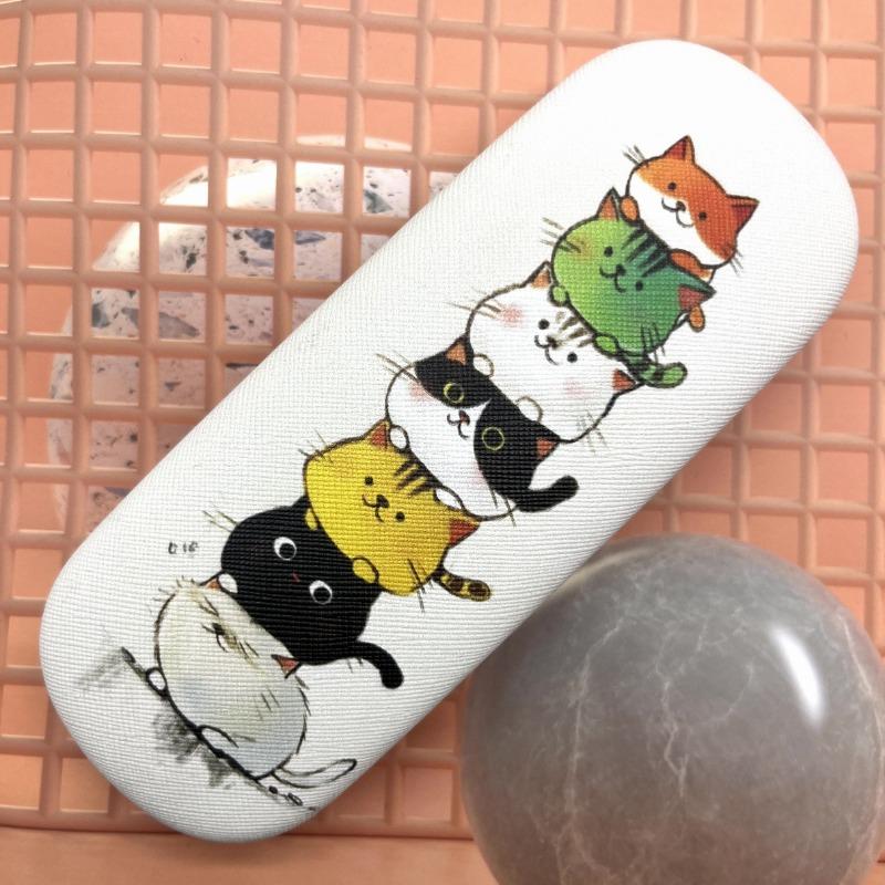 Eyeglasses Storage Portable Eyewear Holder Sunglasses Box Cute Glasses Case For Children'S Case Daily Use Travel Accessory