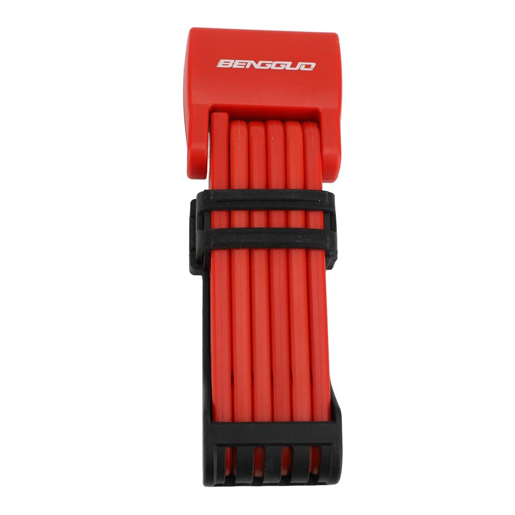 Folding Bike Lock with Keys Mount Alloy Steel Anti Theft High Security Foldable Bike Lock for