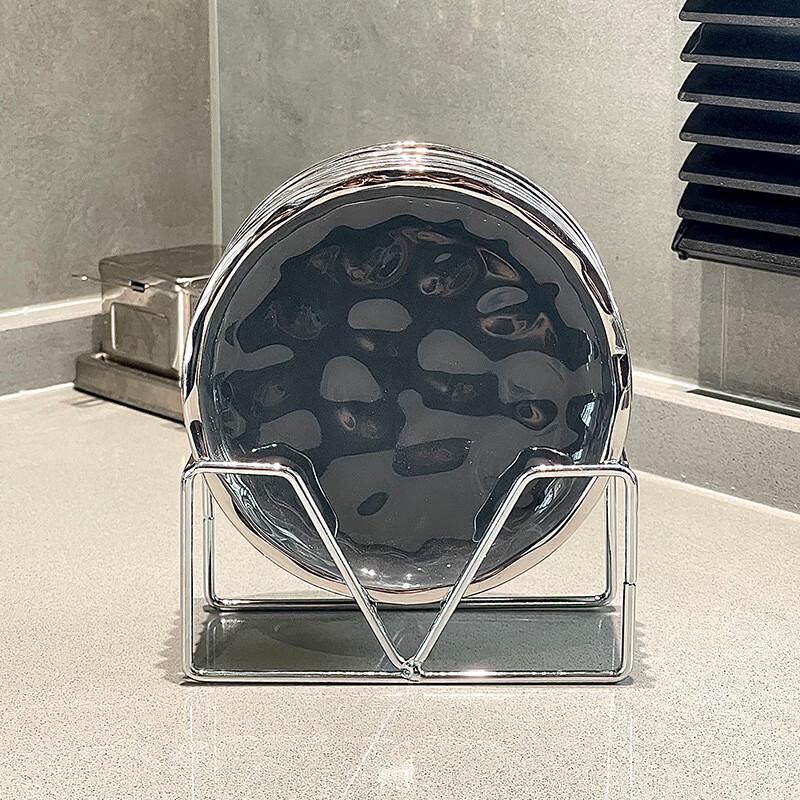 Qianxing Nordic Ceramic Bone Plate & Rack Set