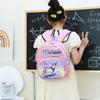 Kuromi Melody Pattern Kids Backpack With Breathable Oxford Fabric For Elementary School Students