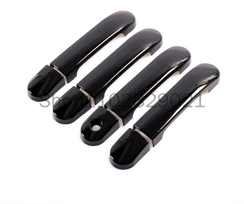 Car Door Handle Covers Trim Overlay Styling Sticker Auto Exterior Accessories For Nissan March Micra K12 Tiida C11 2003-2010