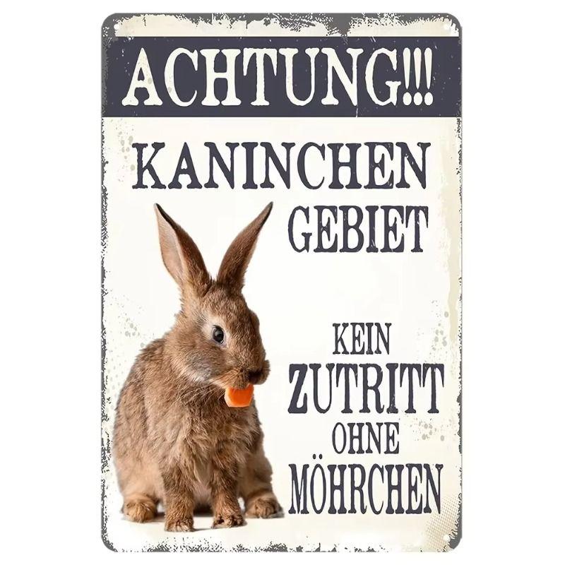 Metal Wall Art Decorative Sign Hanging Home Decor 20x30cm