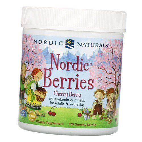 Vitamins for Children, Nordic Berries, Nordic Naturals 120tab Natural (36352030)