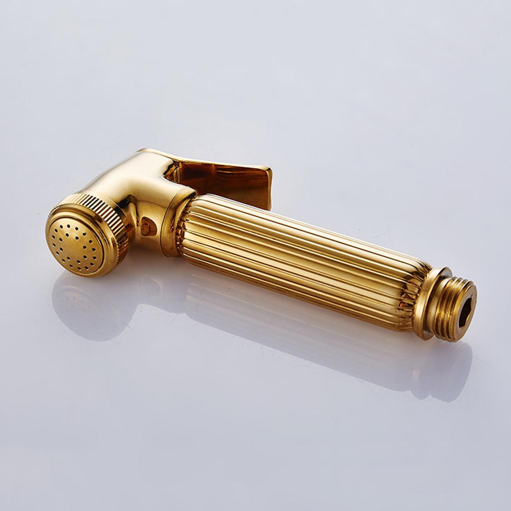 2020 Hot New Sale Shower Head Bathroom Brass Toilet 130mm Attachments Bath G1/2 Hand held Handheld Home Sprayer