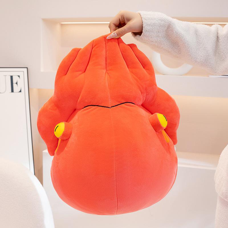 

Adorable Takoyaki Cotton Plush Squid Cushion Doll 35cm оранжевый