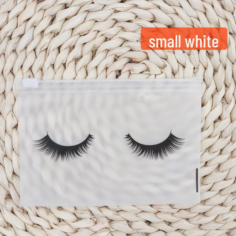 

Косметичка для хранения EVA Eyelash Frosted Ziplock Small (14.5X10.5cm) белый