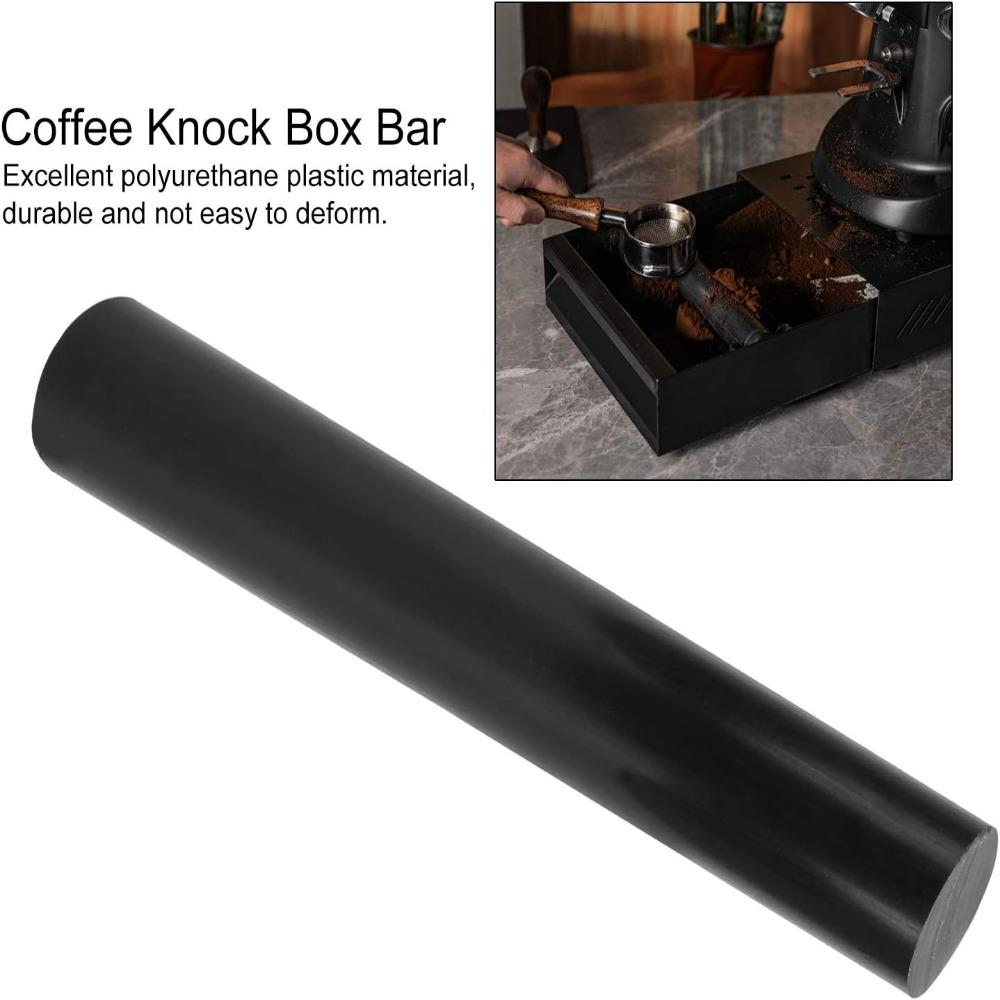 9.45 Inch Knock Box Rod Polyurethane Plastic Espresso Knock Box For Coffee Grounds