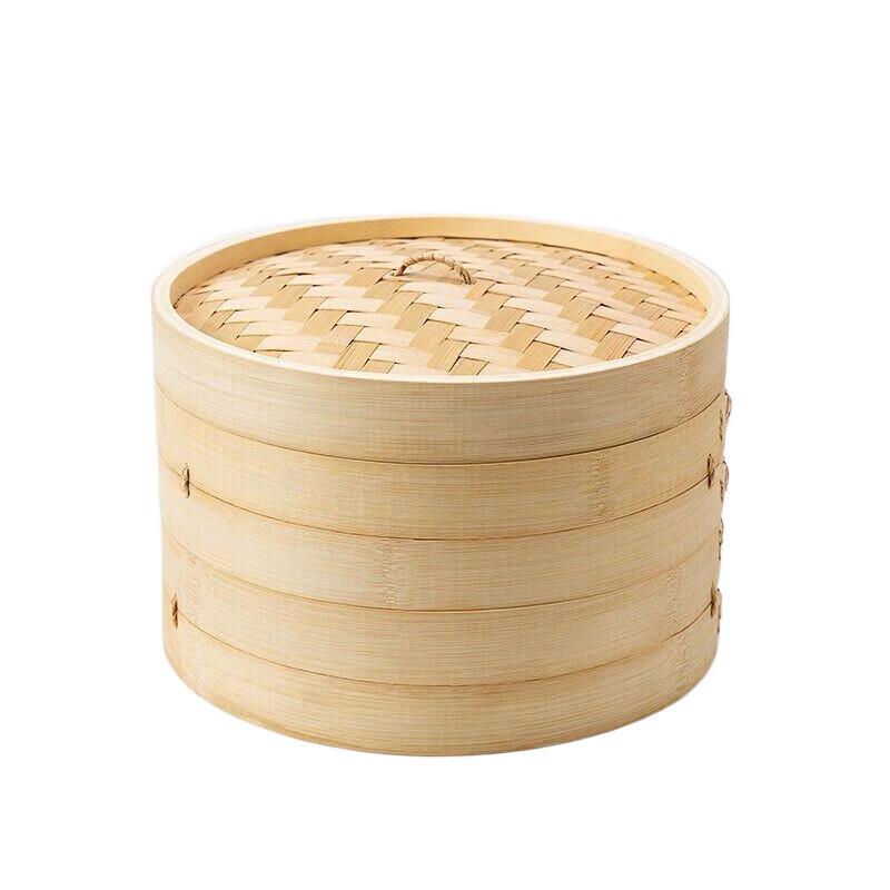 Huihuang Bamboo Steamer Basket Set