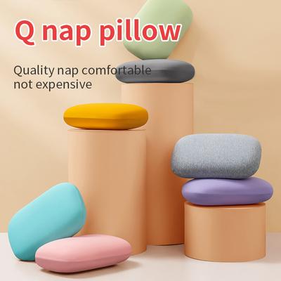 Oreiller de Sieste Oreiller de Sieste Bureau Petit Oreiller Coton Mémoire Portable Petite Taille Mini Étudiant Enfants Oreiller Coussin pour Dormir
