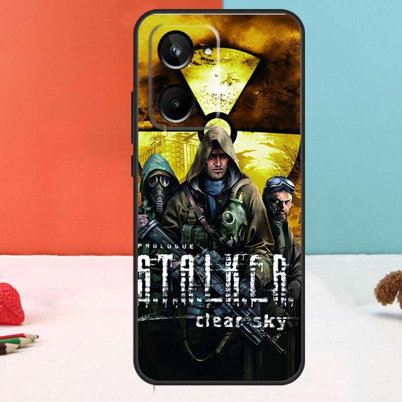 Stalker Clear Sky For Realme GT Neo 5 GT3 GT5 9 10 11 12 Pro Plus C25s C21Y C30 C31 C33 C35 C51 C53 C55 Case