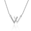 W Fashionable Necklace: Niche Light Luxury, Ideal Gift for Lovers, High-Cool Style Jewelry.