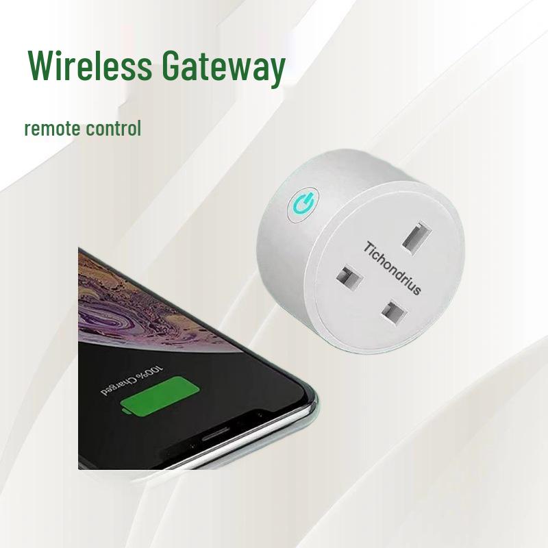 

Forbriturnapp 16A Bluetooth Smart Plug with Alexa Voice and Timer