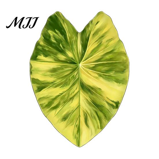 Plant Home Decor 3D Tropical Plants Refrigerator Magnet, Acrylic Green Decorative Fridge Metal Surface Magnet Memo Notes Photo Holder for Kitchen