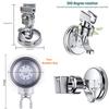 Adjustable Shower Bracket Fixed Base Universal Wall Mounted Shower Head Holder Handheld Sprayer Suction Cup Support For Bathroom