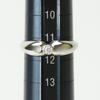 Used TIFFANY&Co. Ring Double teardrop EU#51.5 Pt950Platinum/diamond 4.9g Platinum 1PD