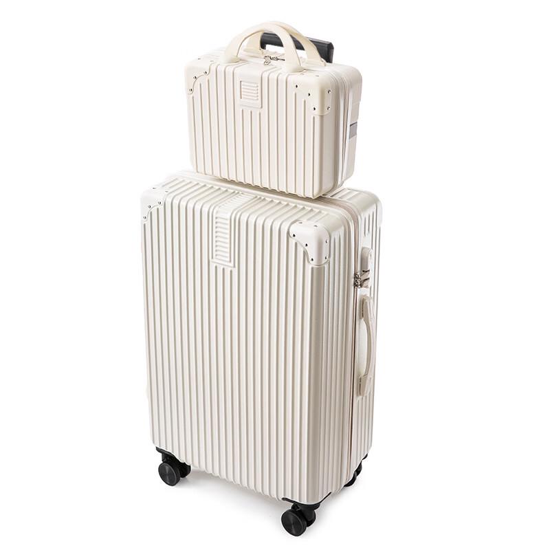 Li Shen Retro Travel Suitcase Set with Universal Silent Wheels