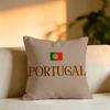 Portugal The Quinas Flag Square DoubleSided printed Pillow Case Bedroom Bedside Pillow Sofa Cushion Cover