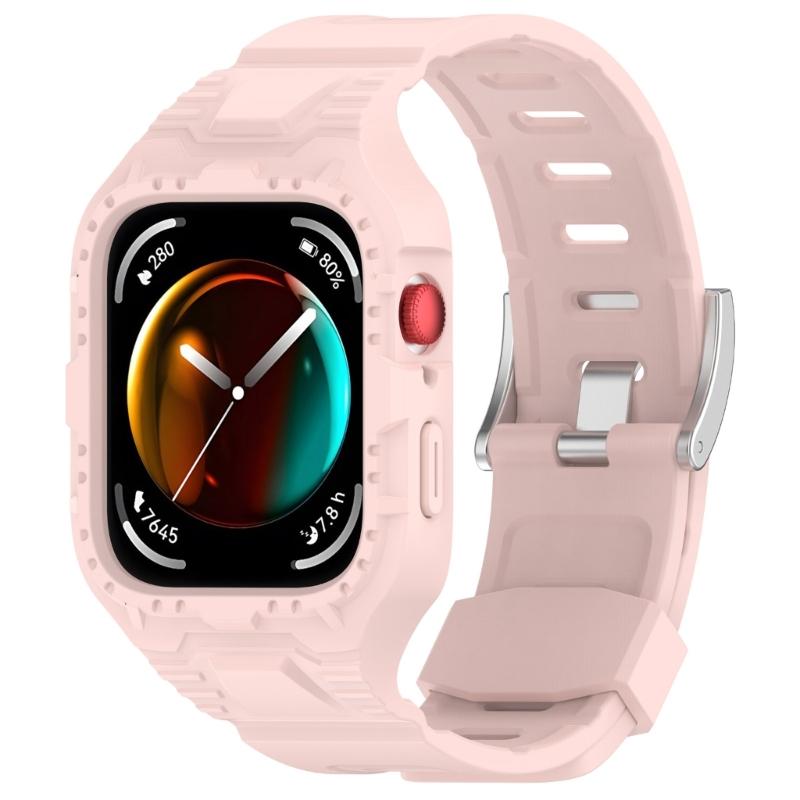 Soft Silicone Watch Bands for Watch Fit 3 Women and Man Sports Watch Bands Integrated Replacement