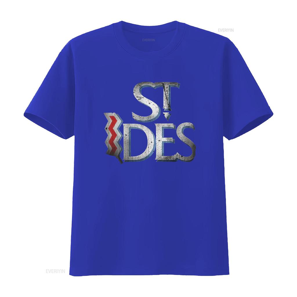 St Ides Malt Liquor T Shirt for Men Stylish Black Design with Bold Typography vintage Washed Top For Everyday Wear graphic