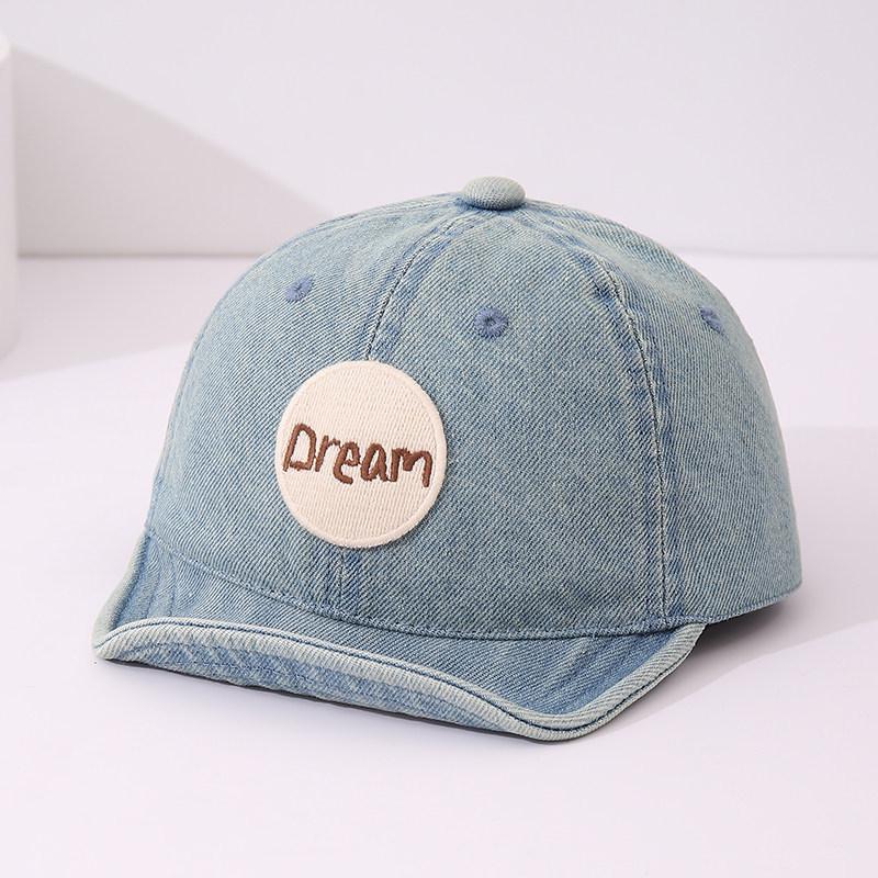 Casquette de Baseball en Jean Style Coréen INS pour Bébé - Chapeau à Visière Souple pour Garçons et Filles, Printemps/Automne
