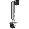 WORLDLIFT Monitor Fits Inch 18kg Weight Stepless Height Single VESA Compatible Arm/Stand, 17-49 Monitors, Capacity, Adjustment, Clamp-Type,