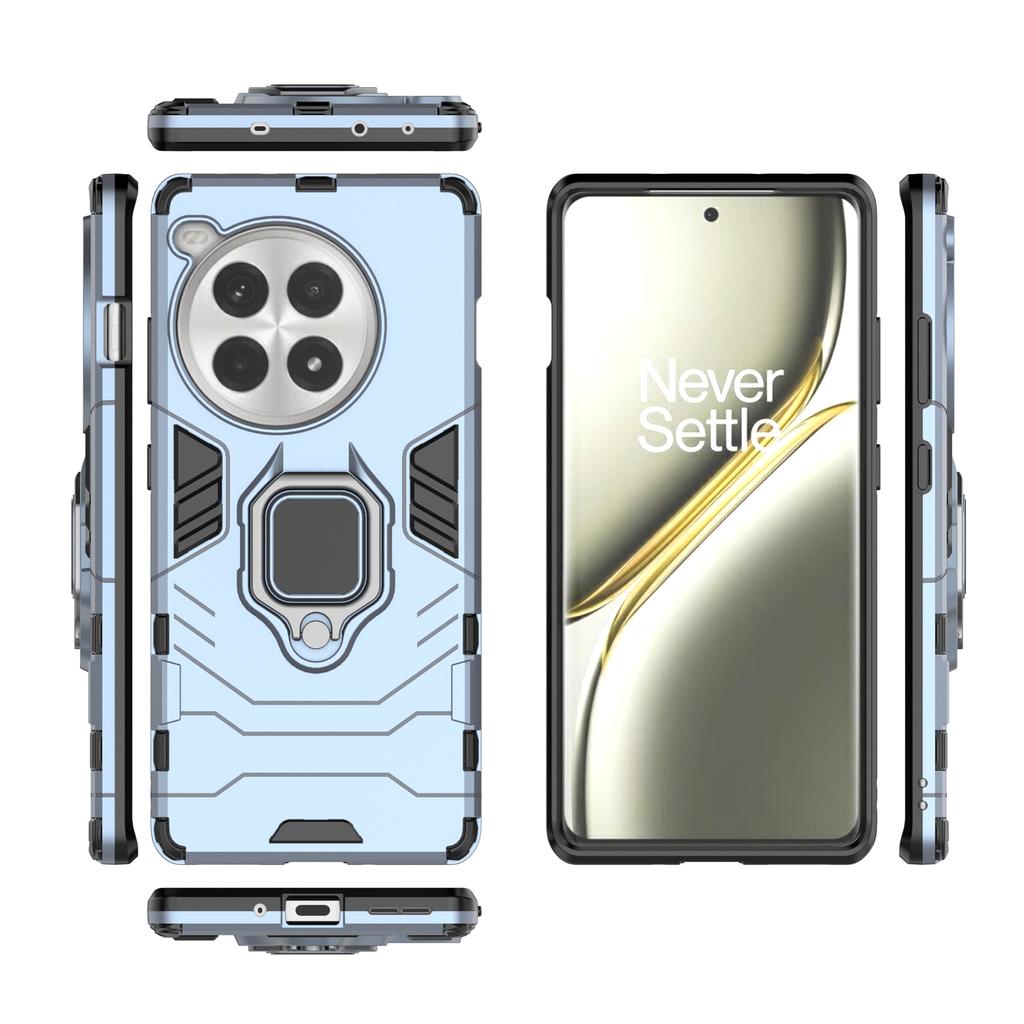 For OnePlus Ace 3 Pro 5G Case Ring Holder Kickstand Hybrid PC+TPU Phone Cover