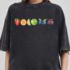 Rainbow Fruity LGBT, LGBTQIA Pride Top, Gay Rights, LGBT Pride Fruit Shirt, Femme Pride Month Girlfriend Tee Queer, Bisexual Baby Tee