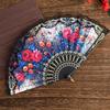 1Pc Plastic Folding Flower Crafts Floral Hand Dancing Spanish Style Wedding Party Decoration Lace Fan