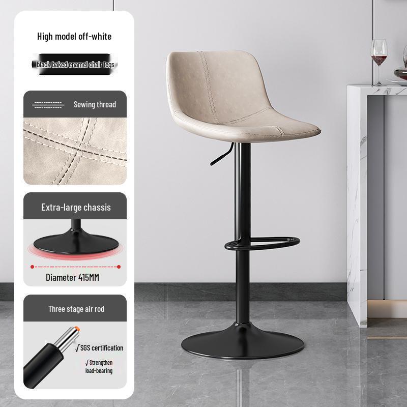 Luxury Adjustable Bar Stool for Home or Commercial Use