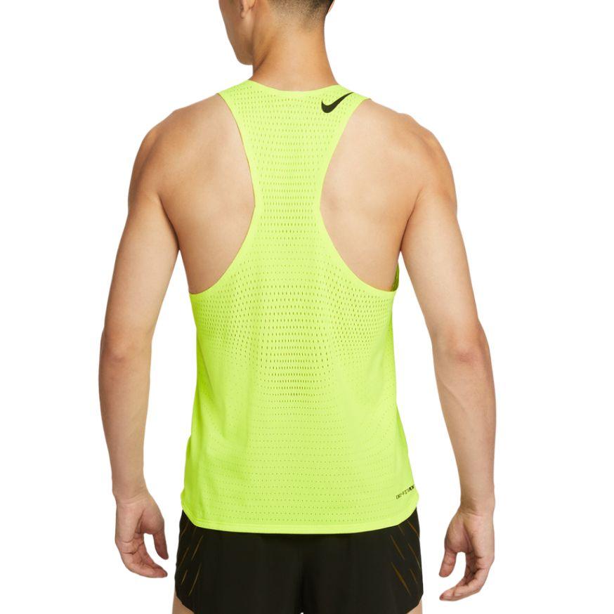 New Nike Dri Fit Tank Tops Men's Yellow FN4232-702