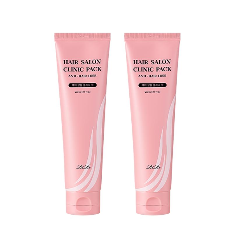 (1+1) RIRE Hair Salon Clinic Hair Loss Relief Hair Pack 150ml Hair Salon Clinic Pack (2 units)