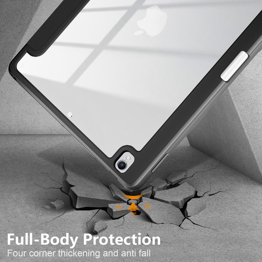 Case for iPad 10.2 (2019)/(2020)/(2021)/iPad Pro 10.5-inch (2017)/Air 10.5 Inch (2019) Tri-fold Stand Leather Cover