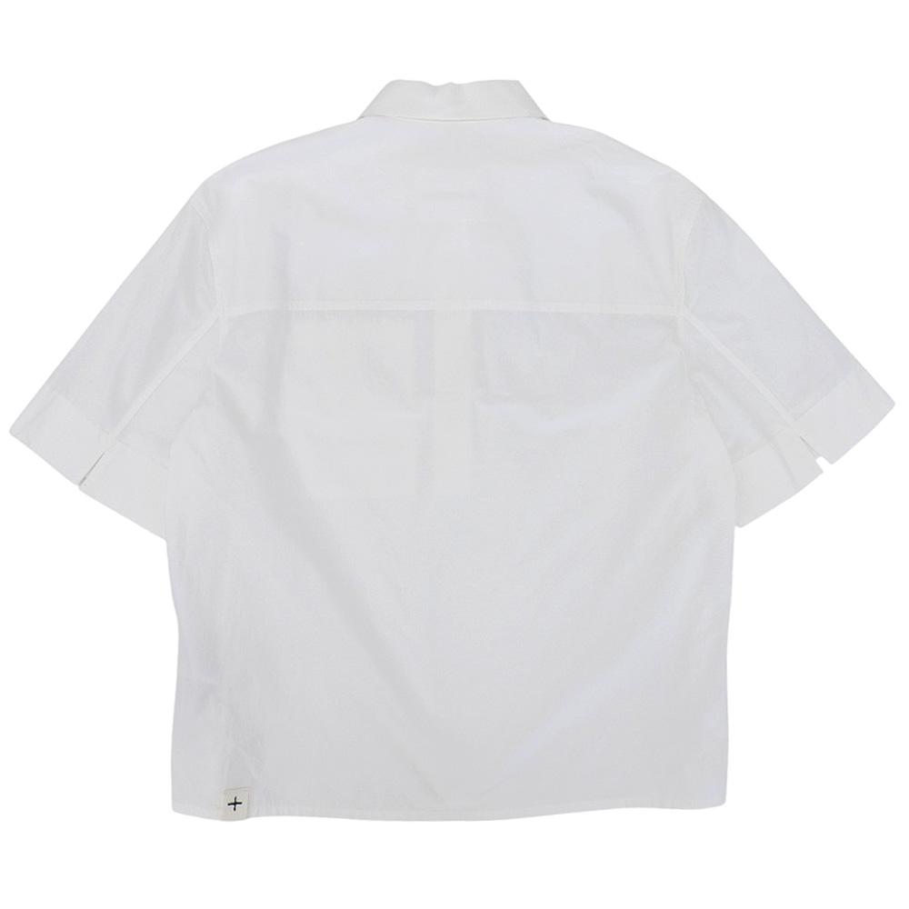 JIL SANDER+ Like new box silhouette pullover shirt top for women in white size S 24 J40DL0134 tops S whiteUsed