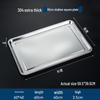 Wuhe Commercial 304 Stainless Steel Rectangular Tray